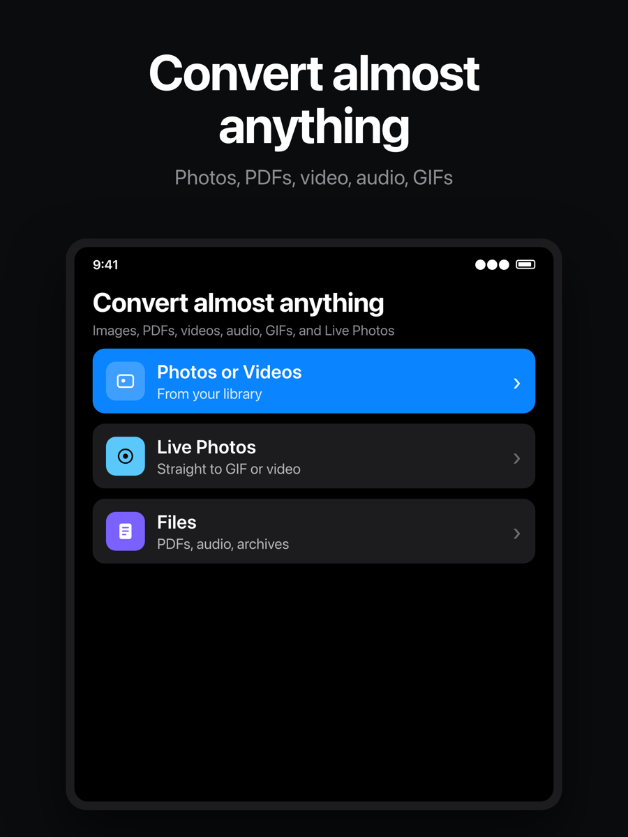 Recast screenshot