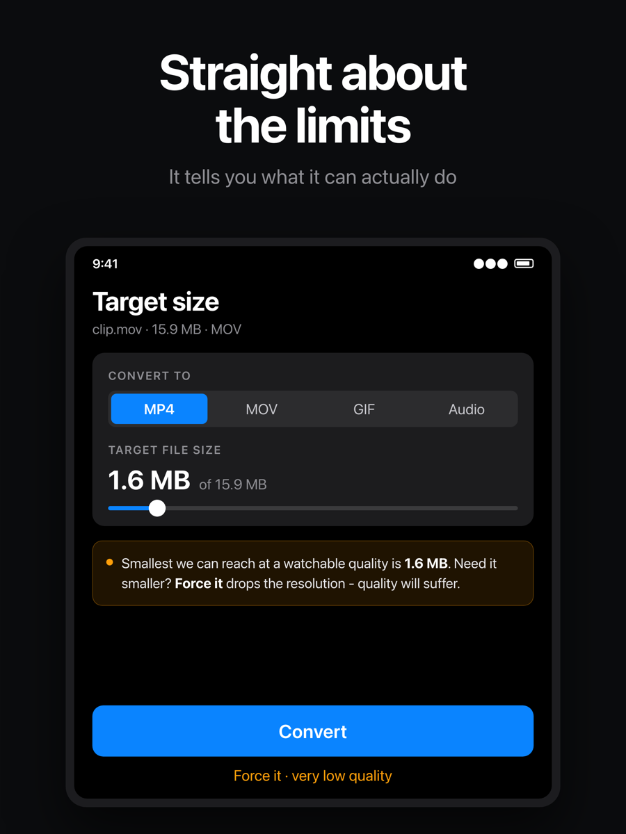 Recast screenshot