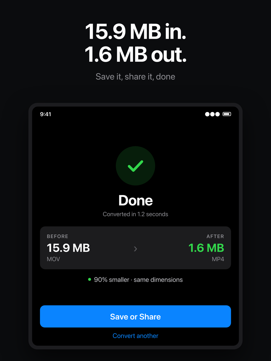 Recast screenshot