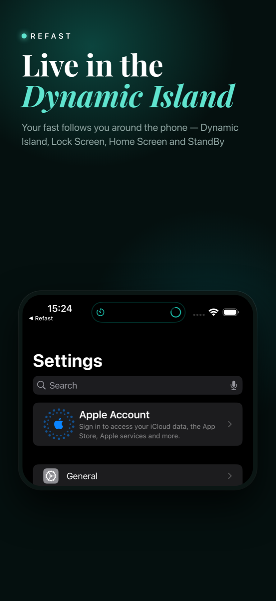Refast screenshot