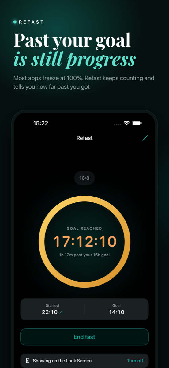 Refast screenshot