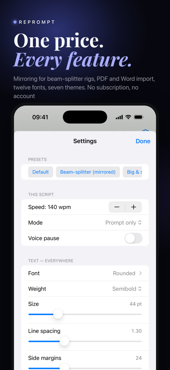 Reprompt screenshot